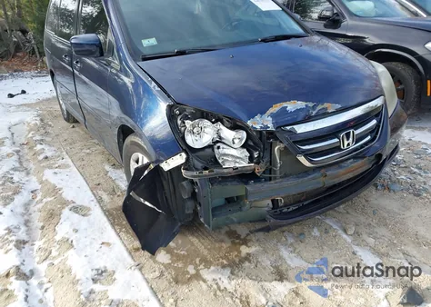 2007 Honda Odyssey Ex-L z USA, uszkodzony, nr VIN 5FNRL38657B124429